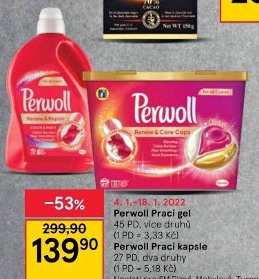 Prací gel Perwoll
