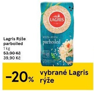 Rýže parboiled Lagris