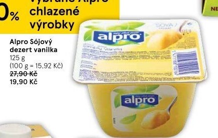 Sójový dezert Alpro Soya
