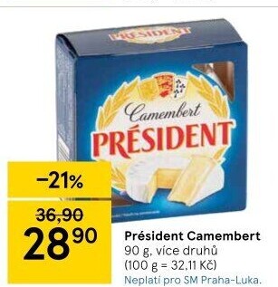 Sýr Camembert Président