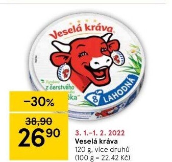 Sýr tavený Veselá kráva