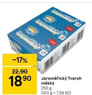 Tvaroh měkký Jaroměřický