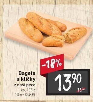 Bageta s klíčky