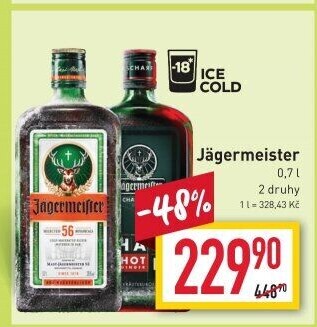 Bylinný likér Jägermeister