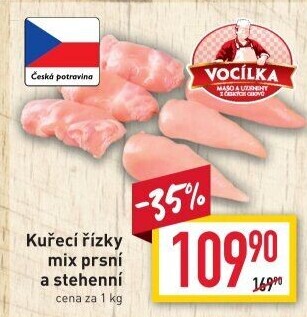 Kuřecí řízky mix Vocílka