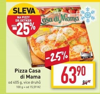 Pizza mražená Casa di Mama Dr. Oetker