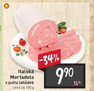 Salám Mortadella italská