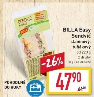 Sendvič Easy Billa