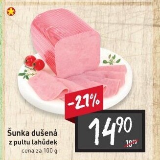 Šunka dušená
