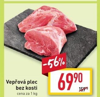 Vepřová plec bez kosti