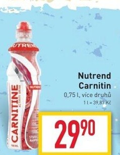 Drink Carnitine Activity Nutrend