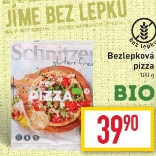 Korpus na pizzu bez lepku bio Schnitzer