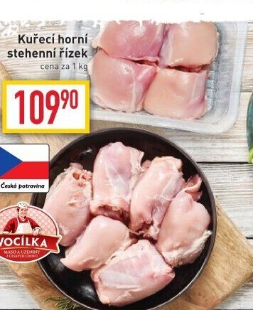 Kuřecí stehenní řízky Vocílka