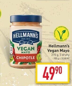 Majonéza Vegan Hellmann'