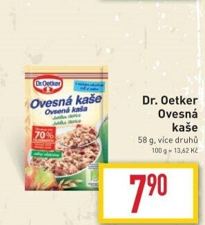 Ovesná kaše Dr. Oetker