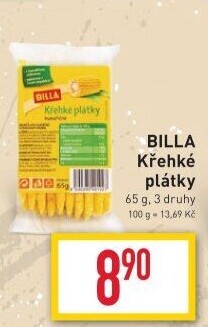 Plátky křehké Billa