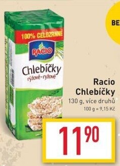 Rýžové chlebíčky Racio