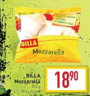 Sýr Mozzarella Billa