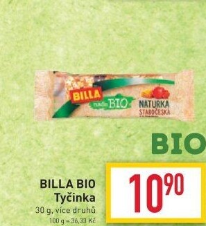 Tyčinka bio Billa