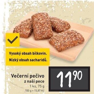 Večerní pečivo