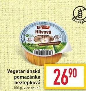 Vegetariánská pomazánka Druid