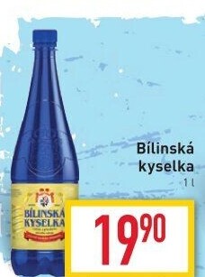 Voda Bílinská kyselka
