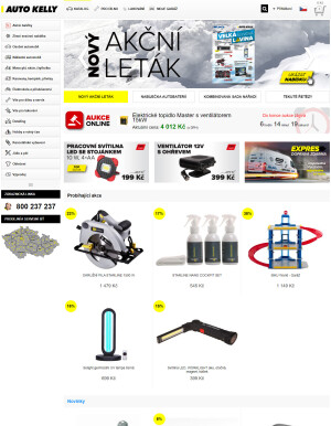 akční leták Auto Kelly 4.1.2022-10.1.2022