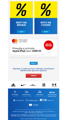 akční leták Sportisimo 4.1.2022-9.1.2022