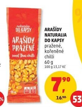 Arašídy kořeněné Naturalia
