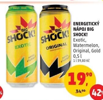 Energetický nápoj Big Shock