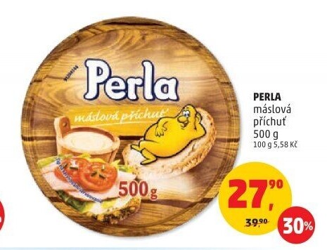 Margarín máslová příchuť Perla