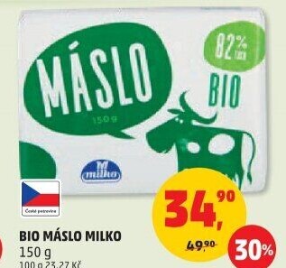 Máslo Bio Milko