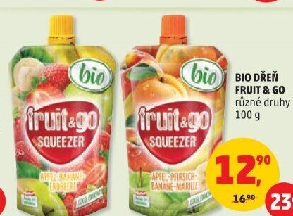 Ovocná dřeň bio fruit&amp