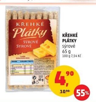 Plátky křehké Michelské pekárny