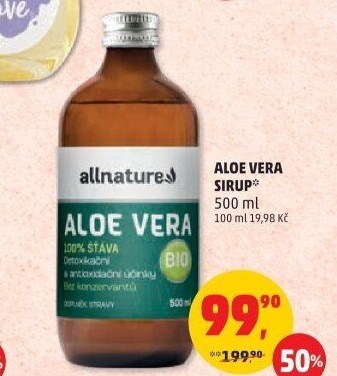 Sirup bio Allnature