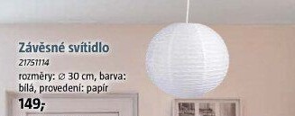 Závěsné svítidlo
