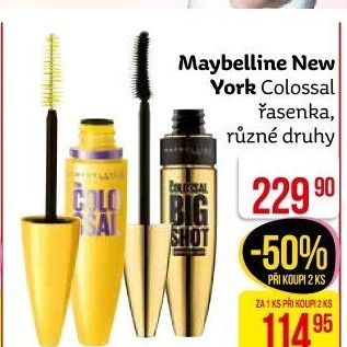 Řasenka Colossal Maybelline