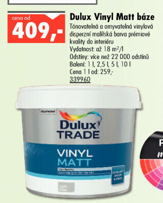 Barva Vinyl Dulux Trade