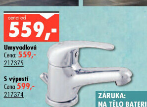 Baterie umyvadlová Sázava Ravslezák