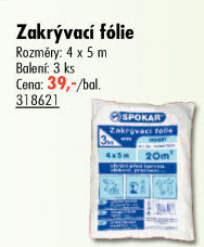Fólie zakrývací Spokar
