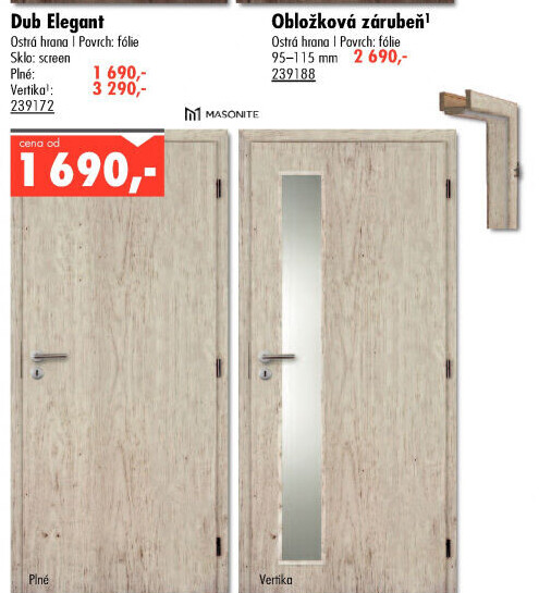 Interiérové dveře Masonite