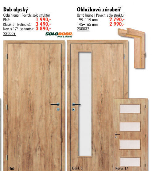 Interiérové dveře Solodoor