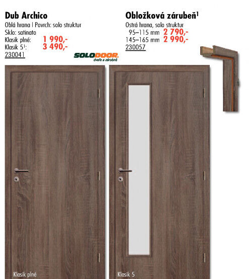 Interiérové dveře Solodoor