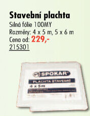 Plachta stavební Spokar