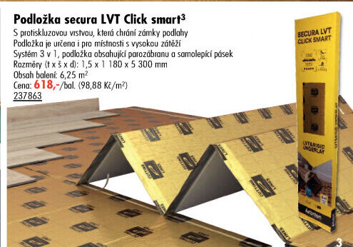Podložka pod vinylové podlahy Egibi