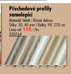 Přechodový profil samolepicí