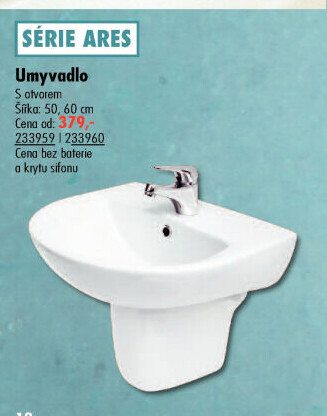 Umyvadlo Ares Cersanit
