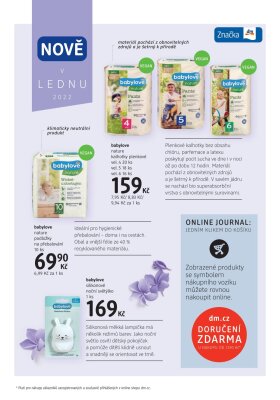 akční leták dm drogerie 6.1.2022-1.2.2022