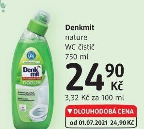 Čistič WC gelový Nature Denkmit