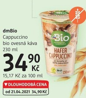 Ovesné Cappuccino dm Bio